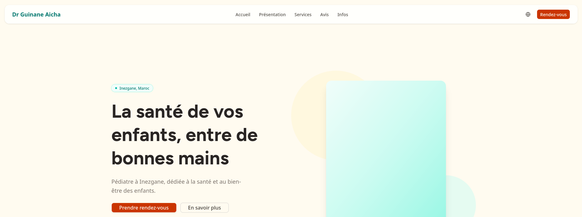 Aperçu d'une plateforme médicale multilingue